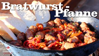 Bratwurst Zwiebel Pfanne  Das wird euch gefallen [upl. by Sigrid60]