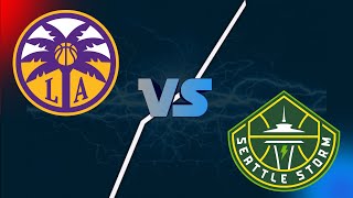 Los Angeles Sparks vs Seattle Storm  WNBA Live Scoreboard [upl. by Assirual180]