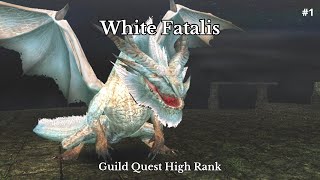 MHFU  White Fatalis 13  ★8   Guild High Rank  Bow [upl. by Leiria]