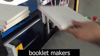 Book Makers Book Block Head Band Machine [upl. by Miranda]