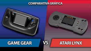 Sega Game Gear vs Atari Lynx  Comparativa Gráfica  Graphics Comparison [upl. by Lunetta]