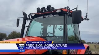 Chico State unveils autonomous tractor to revolutionize farming efficiency [upl. by Fortna48]