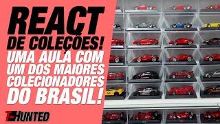 REACT de Coleções Um dos maiores colecionadores do Brasil e suas Ferraris Hot Wheels e muito mais [upl. by Ninnette]