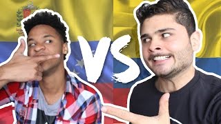 EL RETO DE LOS ACENTOS Venezuela VS Colombia ft Lucas Mosquera [upl. by Ivah612]