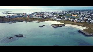 Droneflyging over Åkrasanden Karmøy kommune [upl. by Anauqahc]