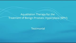 Aquablation Patient Testimonial  Paolo amp BPH Treatment amp Recovery [upl. by Dahij]