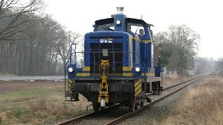 Bleckeder Kleinbahn EVB V665 auf Überführungsfahrt [upl. by Sihunn]