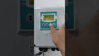 Electromagnetic Water Flow Meter flowmeter waterflowmeter viralvideo meter waterflow water [upl. by Nilknarf]