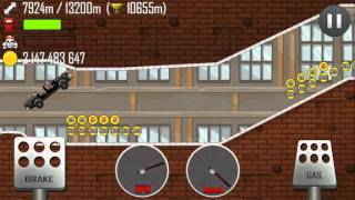 Hill Climb Racing  Police Car 17968m on Factory [upl. by Nrublim]