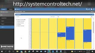 Review of Johnson Controls Metasys 11 Scheduling and a few improvement ideas [upl. by Muraida136]