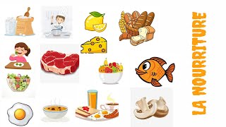 food vocabulary in French learn French [upl. by Htrow191]