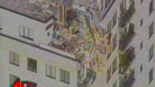 Raw Video Crane Collapse in New York [upl. by Airtemad]