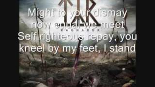 TyrBy The Sword In My HandLyrics [upl. by Doane939]