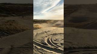 Sand was thick today usually get about 200ft on this jump sandmaster honda mtb dirtbike dunes [upl. by Ellehcit965]