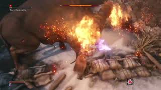 Sekiro  Shura Ending No Ninjutsu No Skills Hitless Run [upl. by Mattie501]