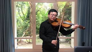 H Vieuxtemps  Capriccio ‘Hommage à Paganini’ for Solo Viola Op 55 Diyang Mei [upl. by Marianne]