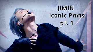 Jimin Iconic Parts  pt1 [upl. by Sanson]