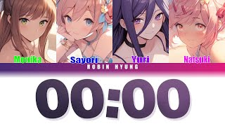 How would DDLC sing 0000 by BTS [upl. by Rehpotsihrc624]