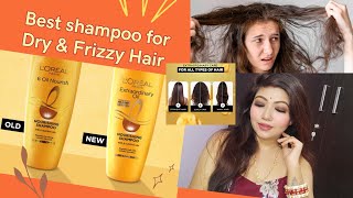 Hair Repair for Dry Frizzy Hair haircare affordable shampoo review loreal hair beauty [upl. by Weir]