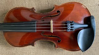 SOLD Old Maggini Violin 1179 Tones are Smooth with a Rich Gritty Attack [upl. by Tartan]