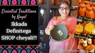 Traditional Cookware  Non Toxic Sustainable Kitchen Utensils  Essential Traditions Hyd kitchen [upl. by Phyllida]