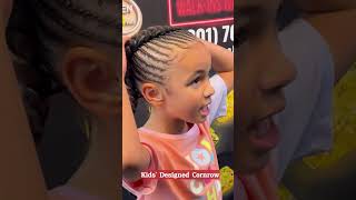 Kids Design Cornrow [upl. by Ecniuq]