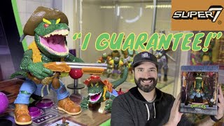 Toy Review  TMNT Super7 Leatherhead [upl. by Eelreveb]