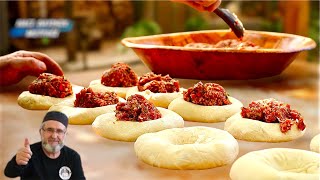 The most delicious meat bread recipe 🫓🥩 I cook them every day 📅 Very simple and quick [upl. by Parfitt]