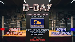 DDAY BOXING Jimmy McCrory vs John Ferguson [upl. by Ycak]