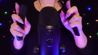 ASMR  Combs Clicking Tapping amp Scratching No Talking [upl. by Thetisa]