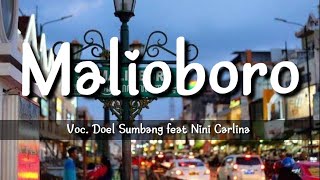 DOEL SUMBANG FEAT NINI CARLINA  MALIOBORO  Lirik Lagu  Lagu Sunda [upl. by Kari443]