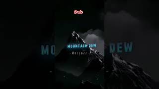 Diet mountain 🏔️ dew song edit 🏔️❤️❤️❤️❤️❤️viralvideo shortvideo [upl. by Charpentier185]