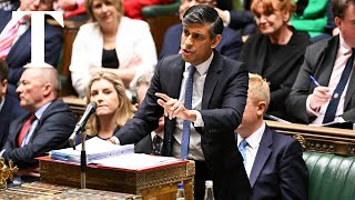 LIVE Rishi Sunak grilled at Prime Ministers Questions [upl. by Arlynne]