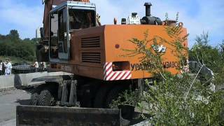 Russian shovel EO33211A in action pt 1 [upl. by Petite]