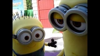 Despicable Me Minion Mayhem Grand Opening 2014 Universal Studios Hollywood [upl. by Siramed]