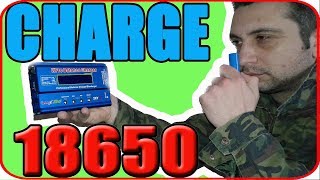 How to charge liion battery pack using IMAX b6 18650 lipo charger [upl. by Janina]