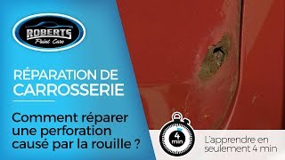 Comment réparer une perforation causé par la rouille [upl. by Avihs401]