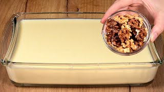 Ein berühmtes deutsches Dessert von meiner Großmutter Rezept in 10 Minuten ohne Backen [upl. by Yehc]