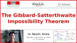 The GibbardSatterthwaite Impossibility Theorem  Lê Nguyên Hoang [upl. by Golliner]