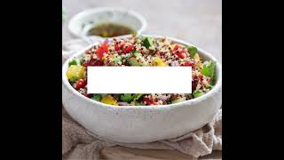 Southwest Quinoa Salad Recipe [upl. by Eanahs]