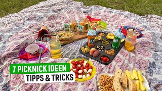 7 geniale Picknick Ideen 🧺 Tipps amp Tricks für das perfekte Picknick [upl. by Avi]