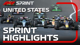 F1 Sprint Highlights  2024 United States Grand Prix [upl. by Einotna]