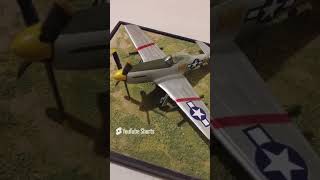 🇺🇸USA♥️North American P51 Mustang🎥✈️Avión Caza modelo Escala 172☁️AEROMODELISMO MEXICO CDMX 2024 [upl. by Ainocal]