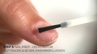 Die perfekte Nagelvorbereitung für Gel amp Gel Lack  Tutorial von Juliana Nails GelNägel GelLack [upl. by Goodson]