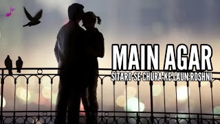 Main Agar Sitaro Se Chura Ke Laun Roshni LYRICS Tubelight  Atif Aslam  Shreya Jain [upl. by Rayshell]