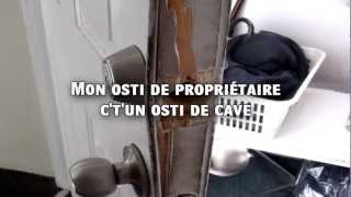 URBAN ALIENS Mon ostie de propriétaire ctun ostie dcave  Lyric video Official [upl. by Colvin]