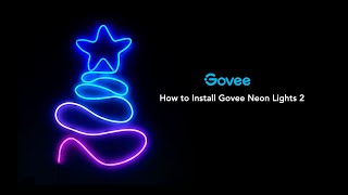 How to Install Govee Neon Rope Light 2 [upl. by Annaegroeg]