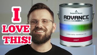 BENJAMIN MOORE ADVANCE REVIEW  Awesome Paint for Cabinets and Trim [upl. by Christa]