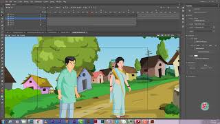 Adobe Animate cc amp Flash Lesson 69 part2  How To Make animation horror Story flash hindi tutorial [upl. by Nylear848]