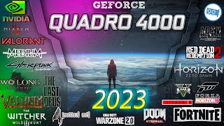 NVIDIA Quadro 4000 in 15 GAMES  20232024 [upl. by King125]